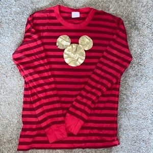 Hanna Andersson Mickey Disney unisex pj top L